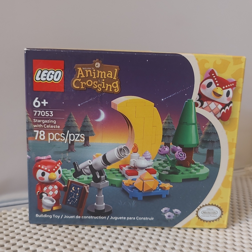 Lego 77053 Stargazing with Celeste Animal Crossing NWT Building Toy Set Nintendo